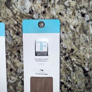 Several colors of real Remy Hair tape-in  hair extentions “18
